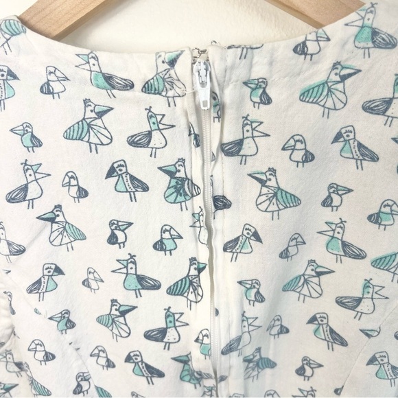 Mara Traders Dilly Dally Bird Printed Fit & Flare Dress with Pockets Size Small - Picture 5 of 15